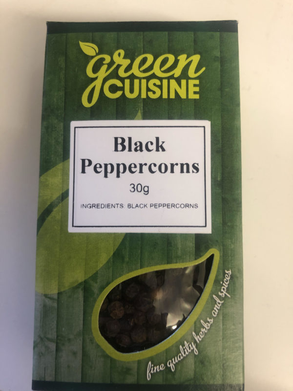 Black Peppercorns (30g)