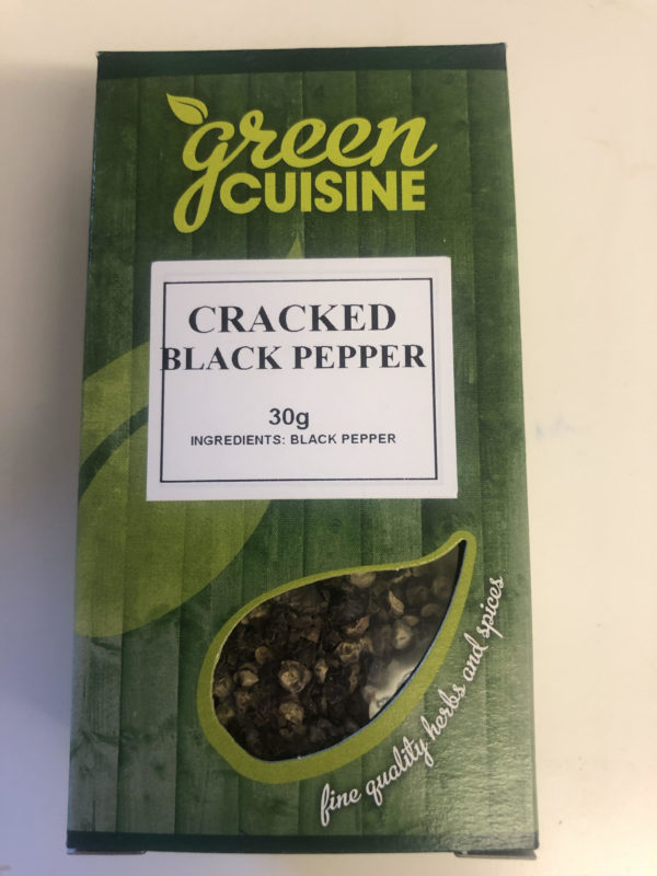 Cracked Black Pepper (30g)