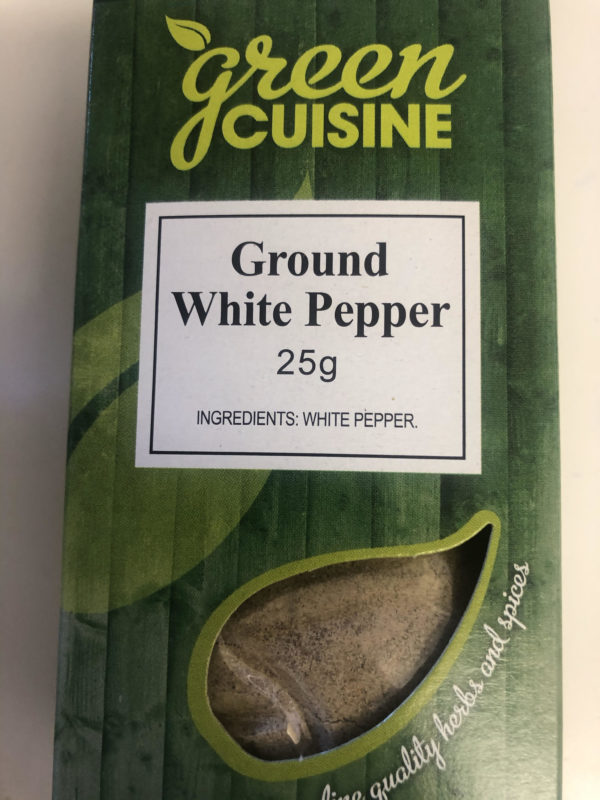 Ground White Pepper (25g)