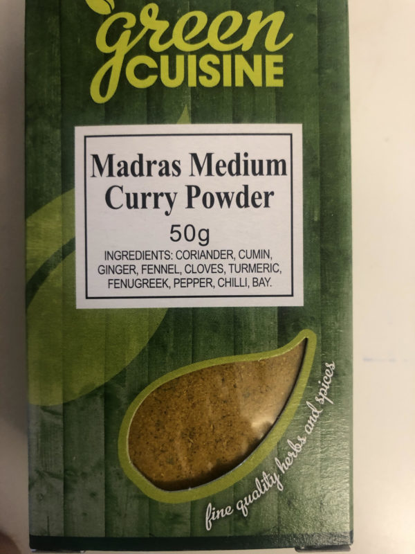 Madras Medium Curry Powder (50g)