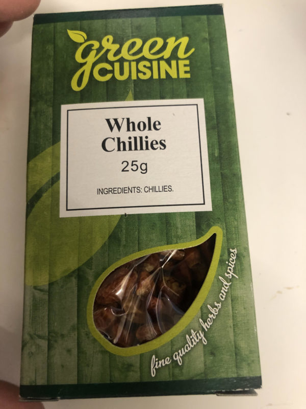 Whole Chillies (25g)