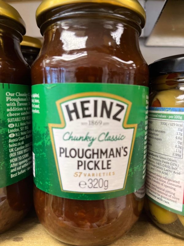 Heinz Ploughman's Pickle