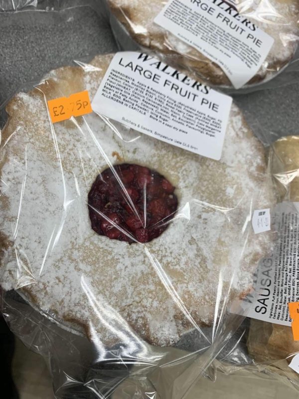 Walkers Large Fruit Pie