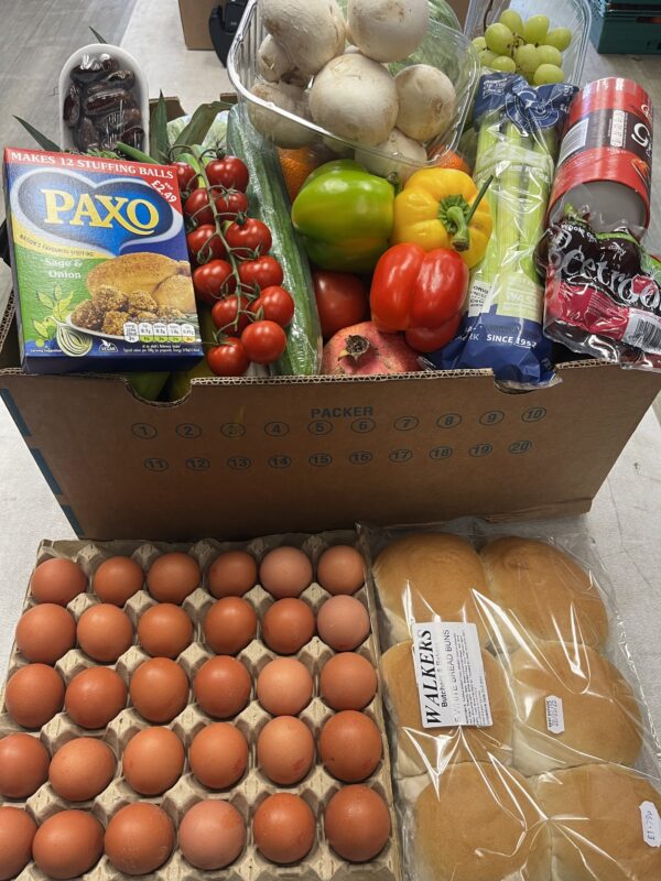 Mega Mixed Fruit, Veg, Salad xmas box (24th collection before 12pm)